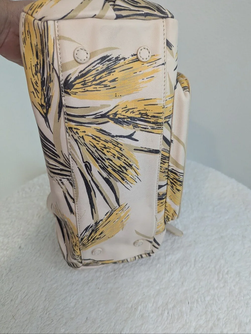 Rare NWT Tory Burch Priscilla Wheat Leaf Satchel – Limited Edition 2013 Runway